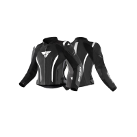 Shima Куртка Кожаная женская Miura 2.0 Black/White в Ульяновске