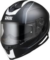 IXS Шлем HX 1100 2.0 Чёрн-серо-белый глянец в Ульяновске