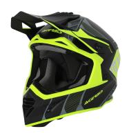 Acerbis Шлем кроссовый X-Track 22-06 Black/Fluo-Yellow в Ульяновске
