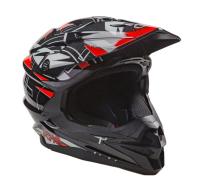 AiM Шлем кроссовый JK803S Red/Black в Ульяновске