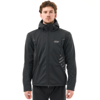 Dragonfly Мототолстовка DF Urban Man 2025 Black с защитой в Ульяновске