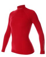 Brubeck Футболка женская дл.рукав Wool Merino 78% Малина в Ульяновске