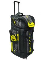 Grom Сумка для экипировки с колесами MX1 Gearbag Fragments Neongrey в Ульяновске
