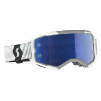 Scott Очки кроссовые Fury white blue chrome works в Ульяновске