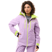Dragonfly Куртка горнолыжная утепленная Gravity Woman 2025 Purple-Lime в Ульяновске