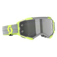 Scott Очки кроссовые Fury LS grey/yellow light sensitive grey works в Ульяновске