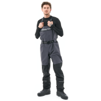 Dragonfly Вейдерсы мембранные Quad Pro 2025 Grey - Black в Ульяновске