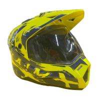 AiM Шлем детский JK802Y Yellow/Blue в Ульяновске