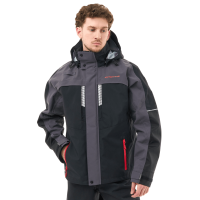 Dragonfly Куртка мембранная Quad Pro Man 2025 Black - Grey в Ульяновске