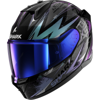 Shark Шлем D-Skwal 3 Blast-R Black/Green/Glitter в Ульяновске