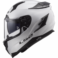 LS2 Мотошлем интеграл FF327 Challenger mono Белый в Ульяновске
