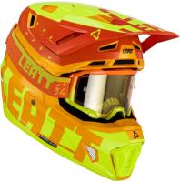 Leatt Шлем кроссовый Kit Moto 7.5 V23 Citrus в Ульяновске