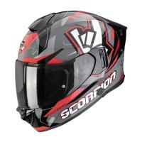 Scorpion Exo Мотошлем Exo-530 Air Rok Серый/Черный/Красный в Ульяновске