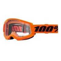 100% Очки Strata 2 V26 Goggle Neon Orange / Clear в Ульяновске