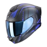 Scorpion Exo Мотошлем Exo-530 Air Theras Черный Матовый/Синий в Ульяновске