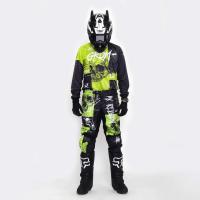 Grom Штаны кроссовые MX Religion lime в Ульяновске