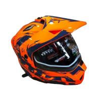 AiM Шлем детский JK802Y Orange/Blue в Ульяновске
