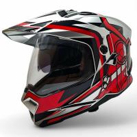 AIM Шлем кросс/эндуро JK802S Red/Grey/Black в Ульяновске