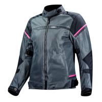 LS2 Мотокуртка женская Riva Lady черно-темно-серо-розовый в Ульяновске