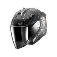 Shark Шлем Skwal I3 Jet Hellcat Mat Black/Chrome/Anthracite в Ульяновске