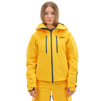 Dragonfly Куртка утепленная Gravity Premium Woman Yellow-Dark Ocean в Ульяновске