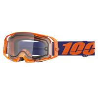 100% Очки Armatic Enduro Moto Neon Orange / Clear в Ульяновске