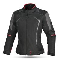 Dimox Мотокуртка текстиль Horizon Women Black/Red в Ульяновске