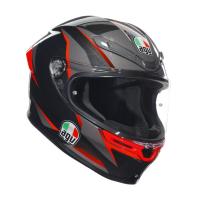 AGV Шлем K6 S 2206 Slashcut Black/Grey/Red в Ульяновске