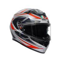 AGV Шлем K3 22.06 Space Matt White/Red Fluo в Ульяновске