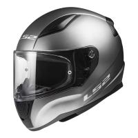 LS2 Мотошлем FF353 Rapid II Solid Matt Titanium серый матовый в Ульяновске
