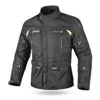 Dimox Мотокуртка текстиль Explorer Mens Touring Black/Yellow в Ульяновске