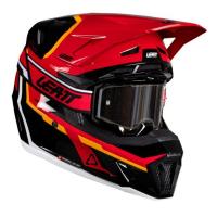 Leatt Шлем кроссовый  7.5 V26 Red + очки Velocity 4.5 в Ульяновске