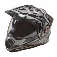 AIM Шлем кросс/эндуро JK802S Black/Grey/White в Ульяновске