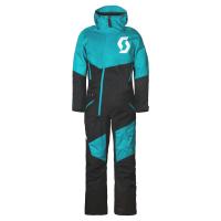 Scott Комбинезон зимний женский Back-X Dryo black/breeze blue  в Ульяновске