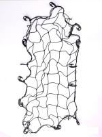 STARKS Сетка багажная NET KVADRO (80/80) Чёрный в Ульяновске