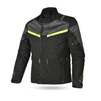 Dimox Мотокуртка текстиль Tour Tech Mens Black/Grey/Yellow в Ульяновске