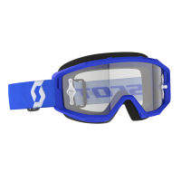 Scott Очки кроссовые Primal clear blue/white clear works в Ульяновске