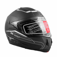 Beon Шлем модуляр B-700 Matt Grey/Black White в Ульяновске