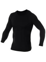 Brubeck Футболка мужская дл.рукав Comfort Wool Черный в Ульяновске