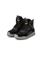 Scout Мотоботинки мужские Sneaker Черный/Коричневый в Ульяновске