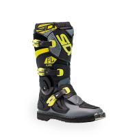 Sidi Ботинки детские Flame Black/Lime/Grey в Ульяновске