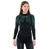 Dragonfly Термофутболка DF 3DThermo Green с длинным рукавом Woman в Ульяновске