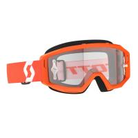 Scott Очки кроссовые Primal clear orange/white clear works в Ульяновске