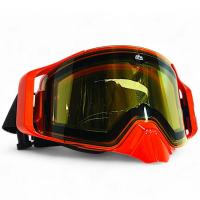 AiM Очки снегоходные с магнитной линзой и подогревом (PRO) 31-103 Accu Heated Orange Glossy в Ульяновске