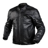 Scout куртка кожаная Daytona Waterproof Black в Ульяновске