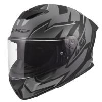 LS2 Мотошлем FF820 Rapid III Xtrem Black Grey в Ульяновске