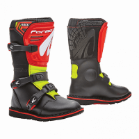Forma Ботинки кроссовые детские Rock Black/Red/Yellowfluo в Ульяновске