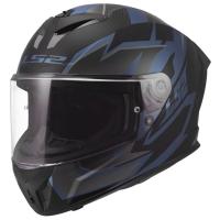 LS2 Мотошлем FF820 Rapid III Xtrem Black Blu Petrol в Ульяновске