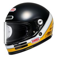 Shoei Мотошлем Glamster 06 Abiding черно-бело-желтый TC-3 в Ульяновске