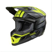Oneal Кроссовый шлем 3Series Ride V.25 черный/желтый в Ульяновске
